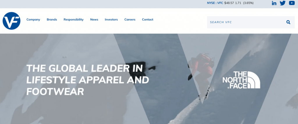 VF Corporation fortune 500